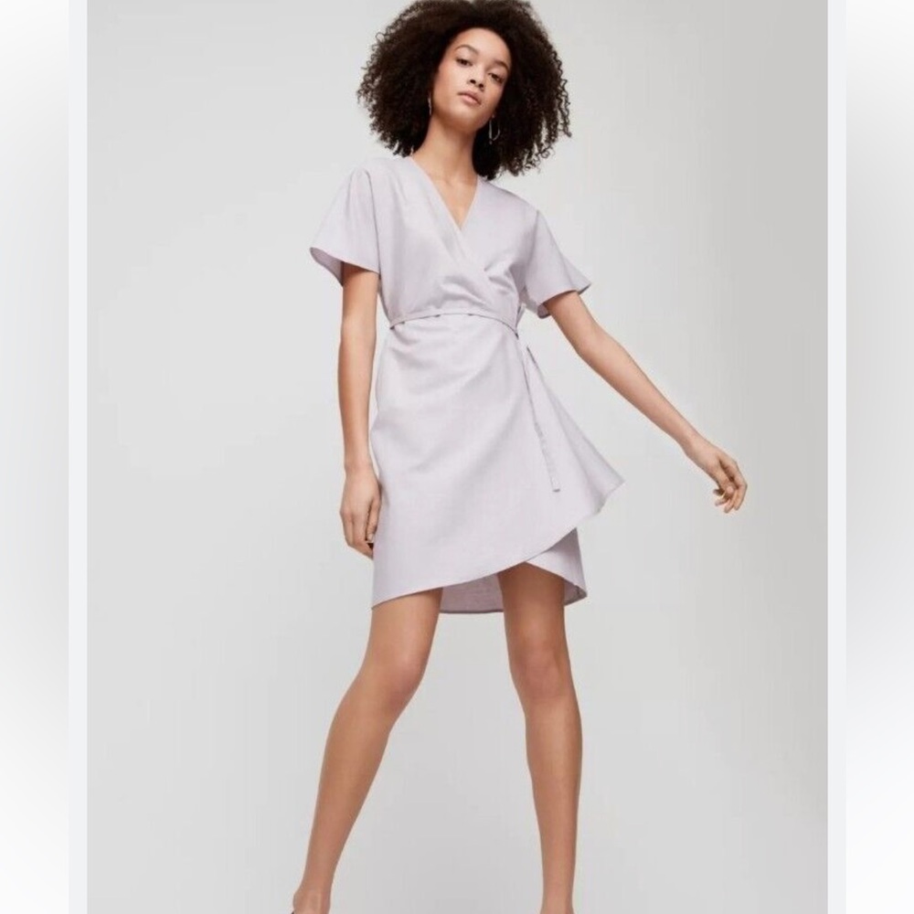 Aritzia Wilfred Wallace Wrap Dress